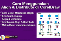 Align Distribute di CorelDraw