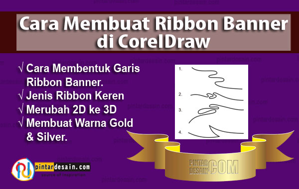 Cara-Membuat-Ribbon-Banner-di-CorelDraw