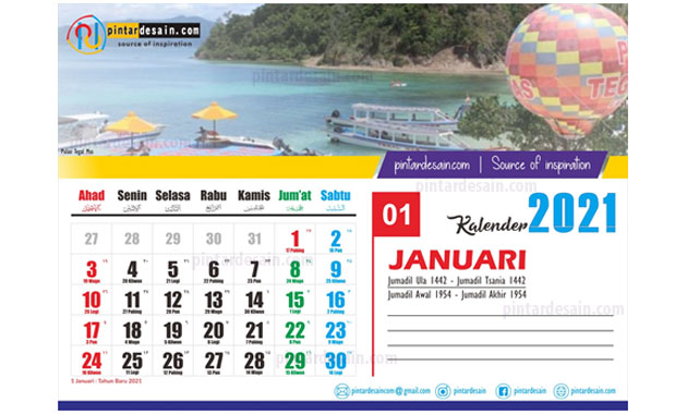 Download Kalender 2021 Lengkap dan Gratis | pintardesain.com